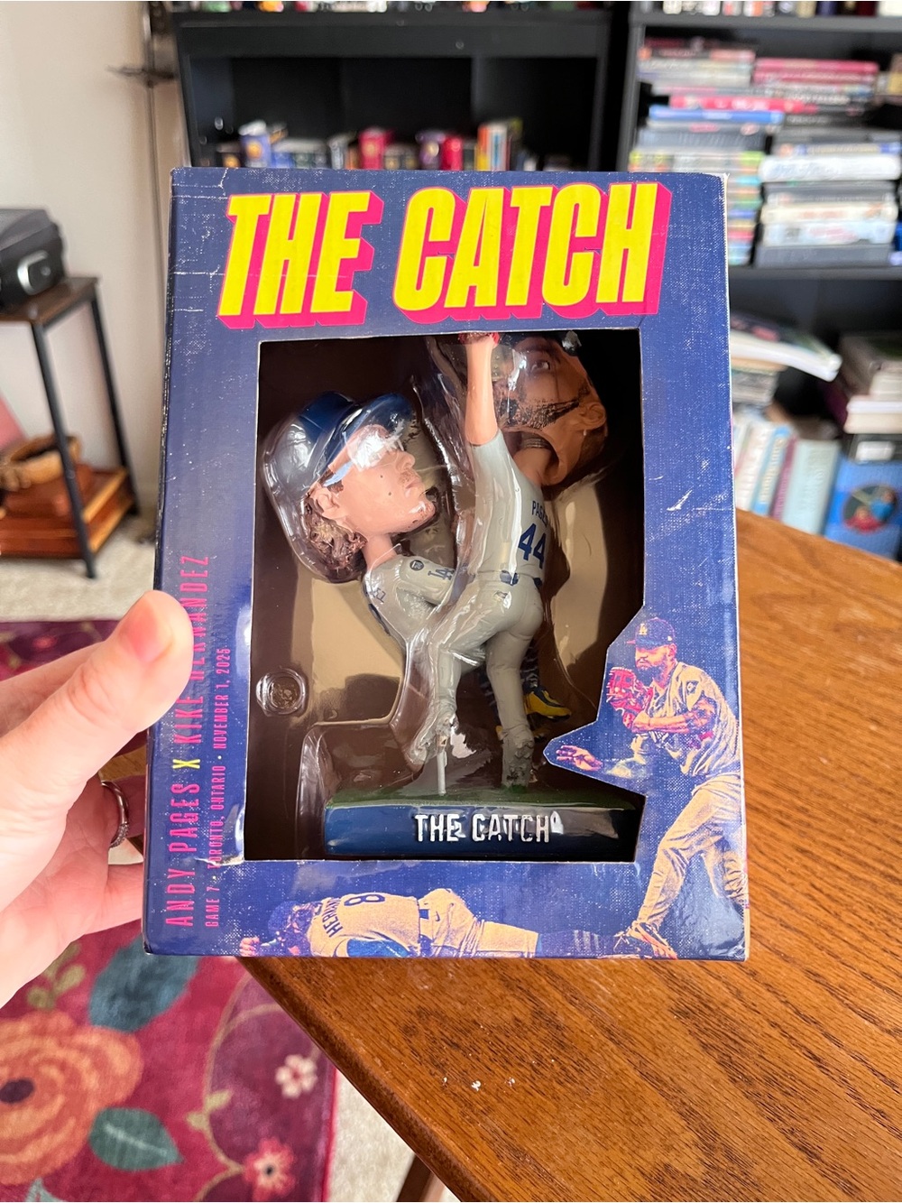 DODGERS “The Catch” BOBBLEHEAD LIMITED EDITION 9/6/26 STADIUM GIVEAWAY